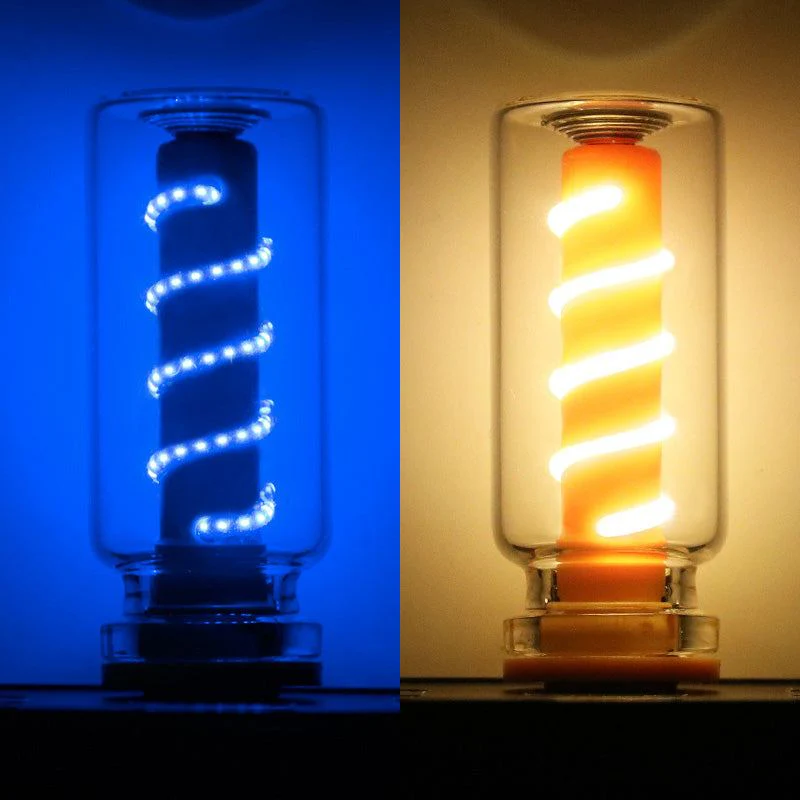 ChubbyGlow SpiralNova - Transparent RGB LED Light,USB Powered Mood Lighting for Car/Bedroom/Parties - Image 23