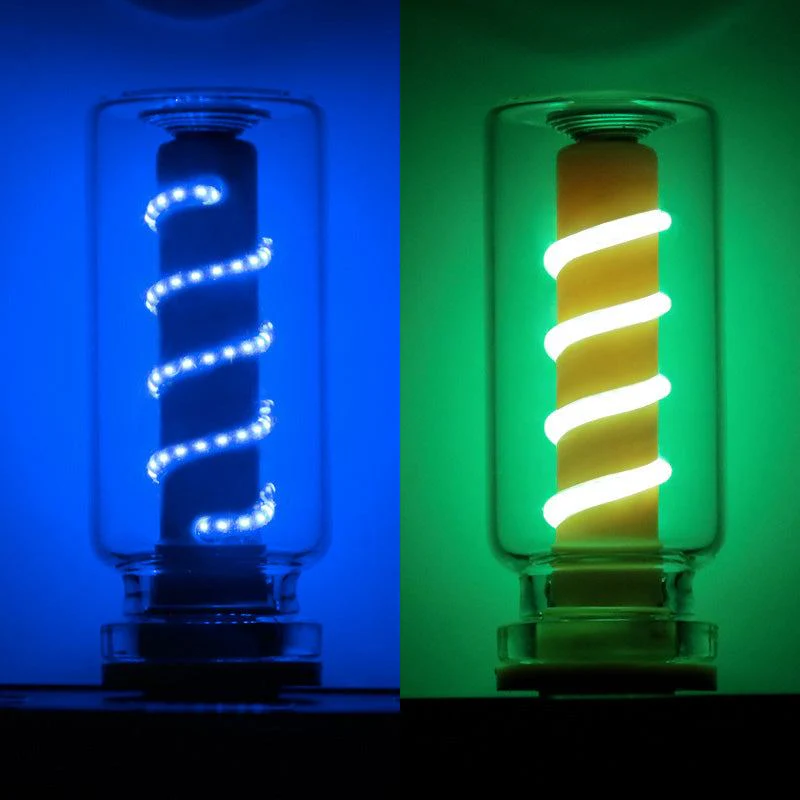 ChubbyGlow SpiralNova - Transparent RGB LED Light,USB Powered Mood Lighting for Car/Bedroom/Parties - Image 25
