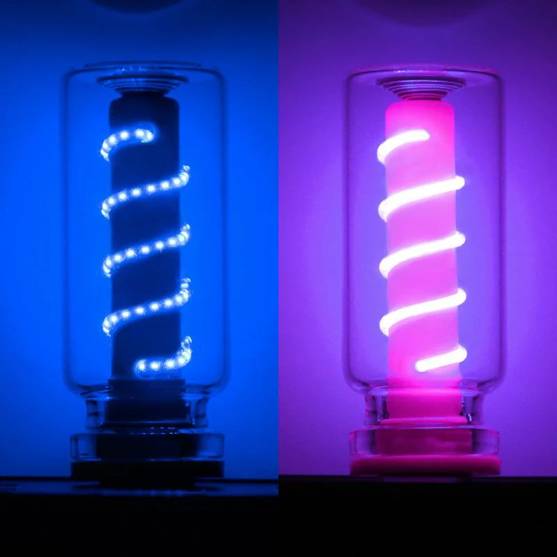 ChubbyGlow SpiralNova - Transparent RGB LED Light,USB Powered Mood Lighting for Car/Bedroom/Parties - Image 26