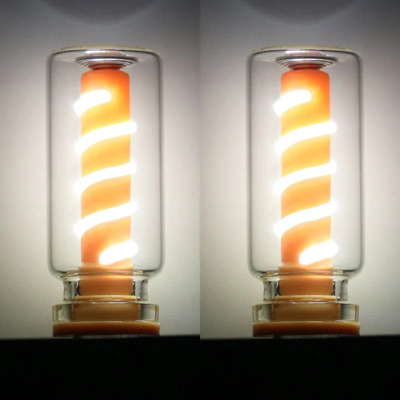 ChubbyGlow SpiralNova - Transparent RGB LED Light,USB Powered Mood Lighting for Car/Bedroom/Parties - Image 7