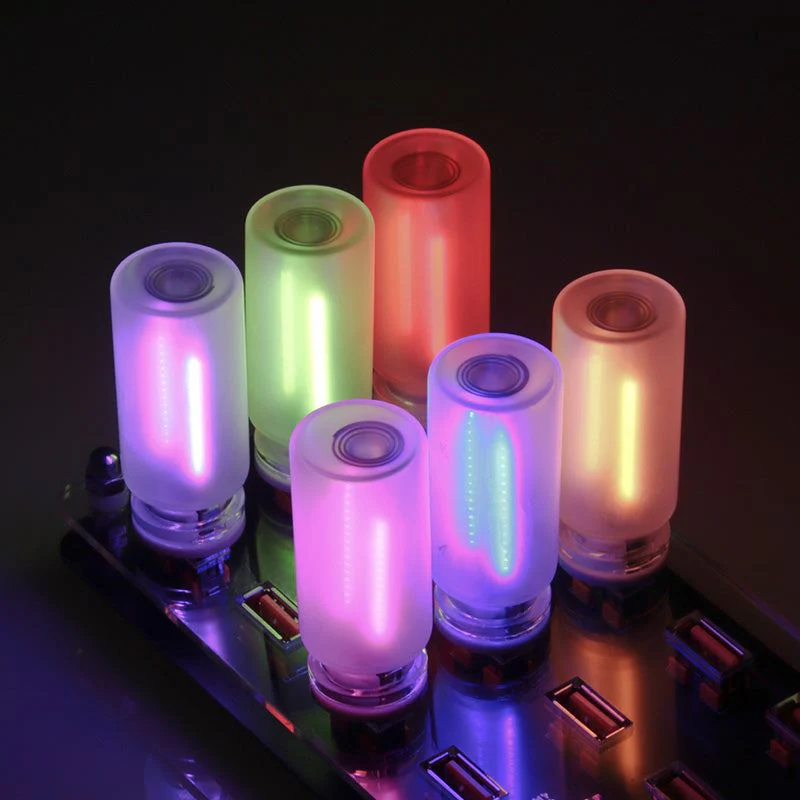 ChubbyGlow Variants - Transparent RGB LED Light，USB Powered Mood Lighting for Car/Bedroom/Parties - Image 11