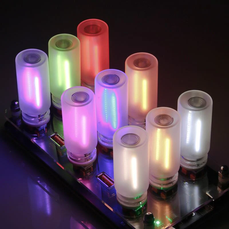 ChubbyGlow Variants - Transparent RGB LED Light，USB Powered Mood Lighting for Car/Bedroom/Parties - Image 12