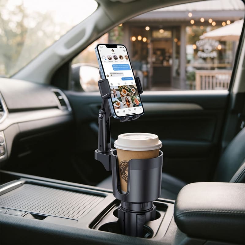 ChubbyGrip Duo – 2-in-1 Cup & Phone Holder – Flex & Stick for Epic Rides - Image 4