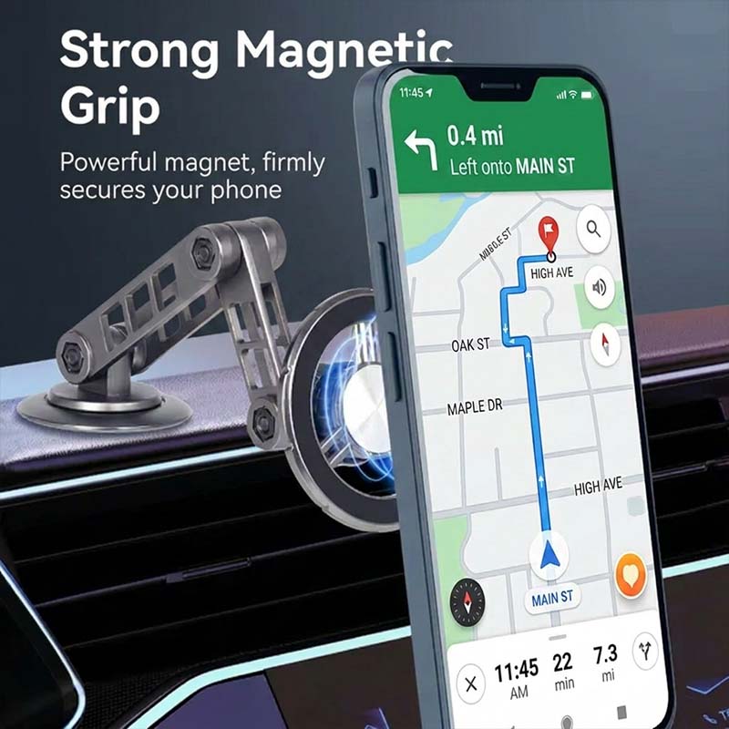 ChubbyGrip Flex - Magnetic Phone Holder with 360° Rotation & Foldable Design - Image 5
