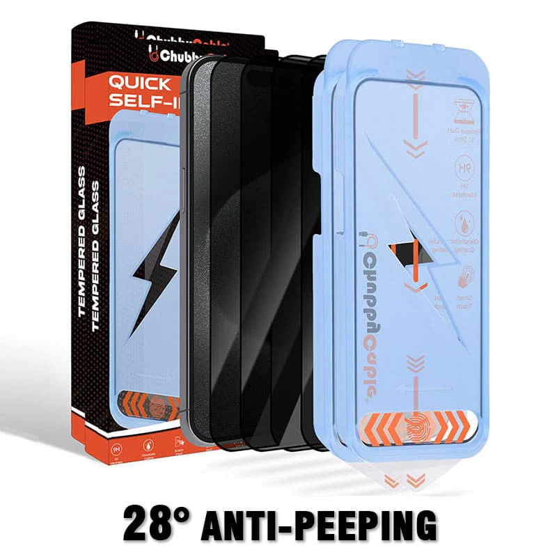 ChubbyShield Ultra - 360° Privacy Screen Protector with Ultra-easy Install Box - Image 12