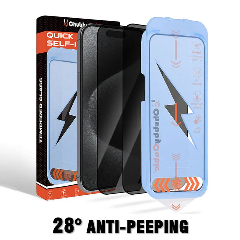 ChubbyShield Ultra - 360° Privacy Screen Protector with Ultra-easy Install Box - Image 13