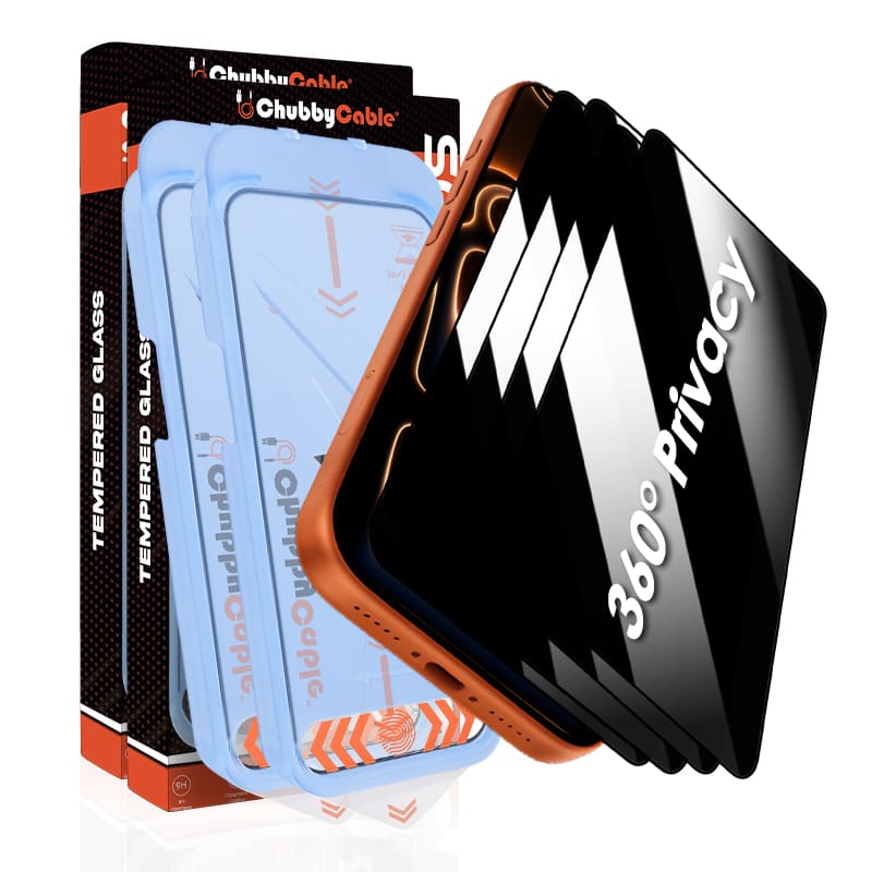 ChubbyShield Ultra - 360° Privacy Screen Protector with Ultra-easy Install Box - Image 15