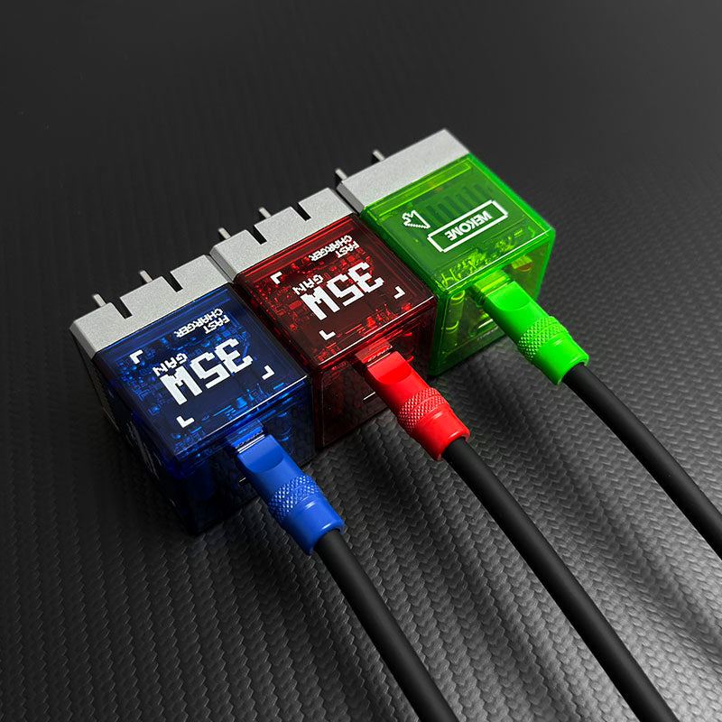 "Color Block Chubby" 240w Painted Power Bank Friendly Cable - Image 3