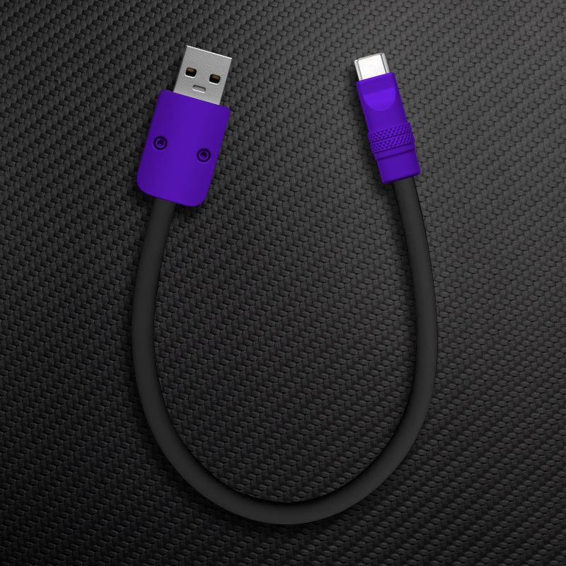 "Color Block Chubby" 240w Painted Power Bank Friendly Cable - Image 30