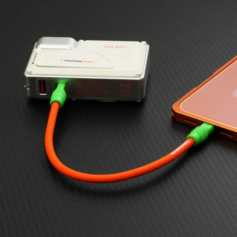 "Color Block Chubby"  Power Bank Friendly Cable - Image 5