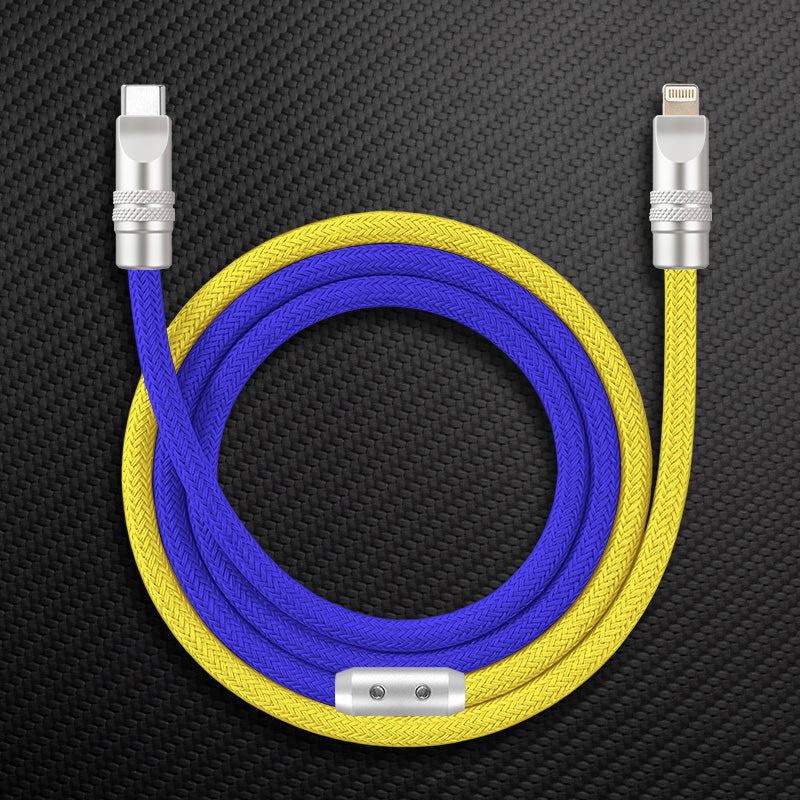 "Color-blocking Chubby" Charge Cable - Image 14