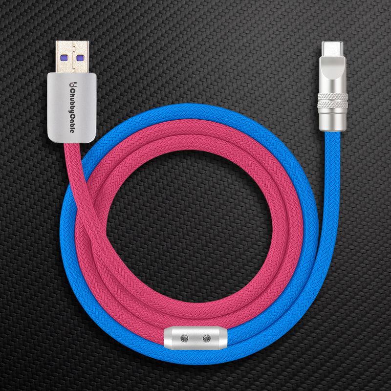 "Color-blocking Chubby" Charge Cable - Image 16