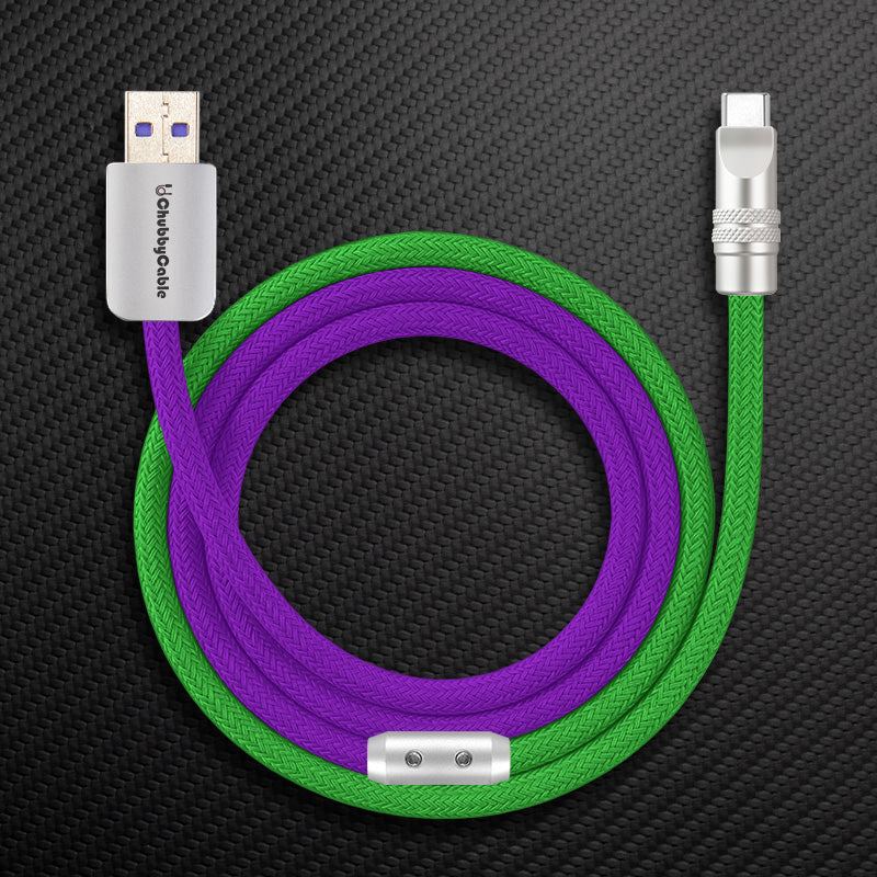 "Color-blocking Chubby" Charge Cable - Image 17