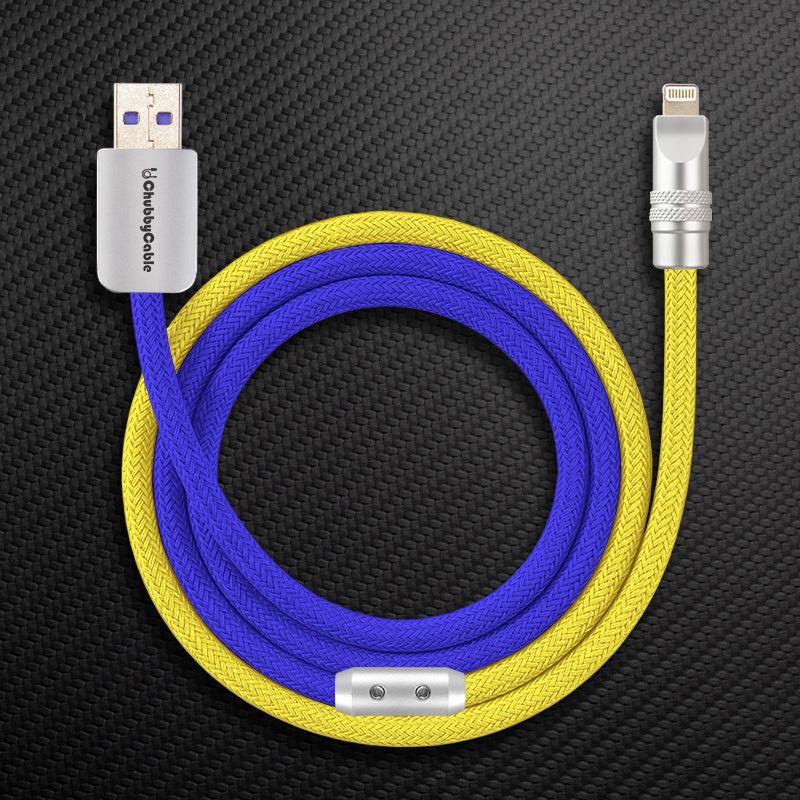 "Color-blocking Chubby" Charge Cable - Image 21