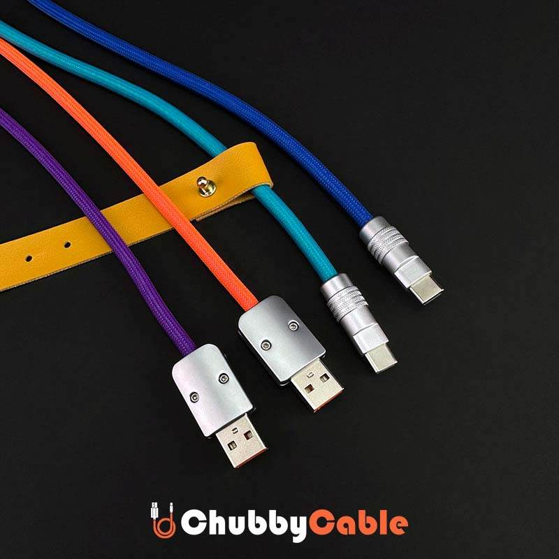 "Color-blocking Chubby" Charge Cable - Image 4