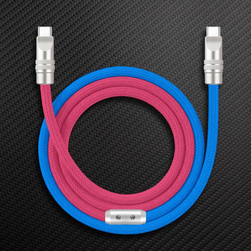 "Color-blocking Chubby" Charge Cable - Image 9