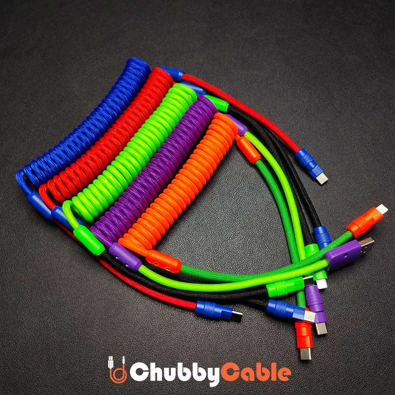 "Colorblock Chubby" New Spring Charge Cable - Image 4