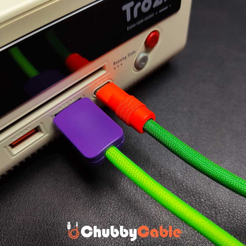 "Colorblock Chubby" New Spring Charge Cable - Image 5