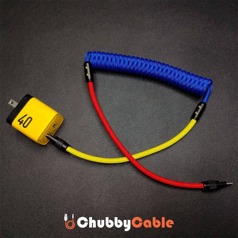"Colorblock Chubby" New Spring Charge Cable - Image 2