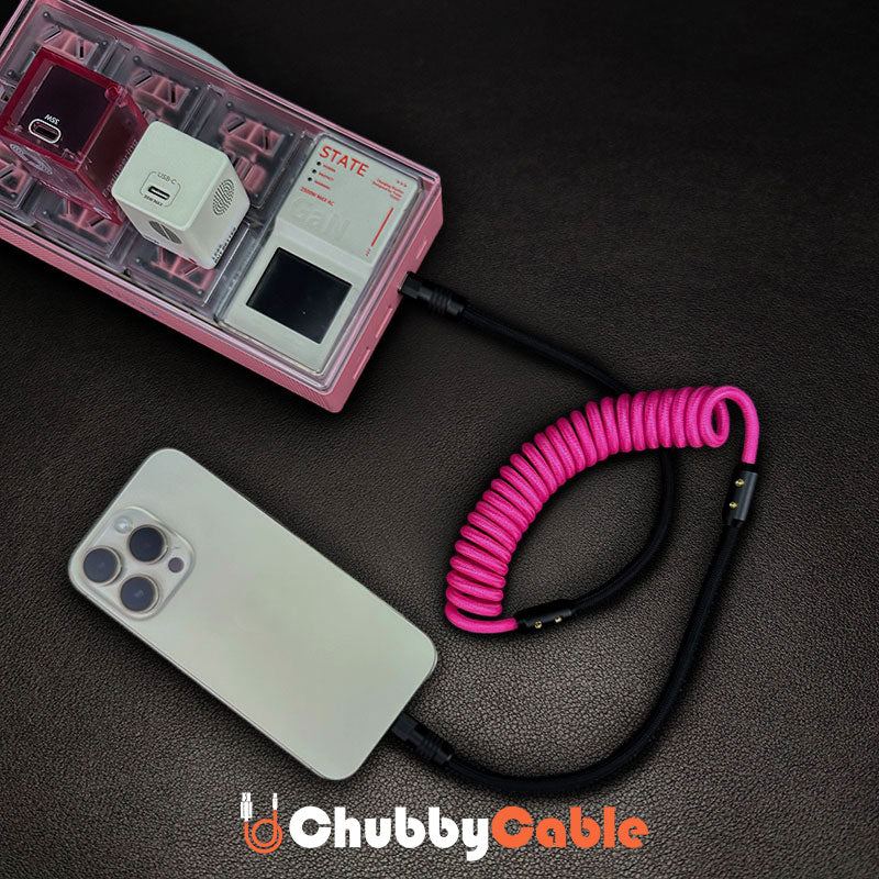 "Colorblock Chubby" New Spring Charge Cable - Image 4