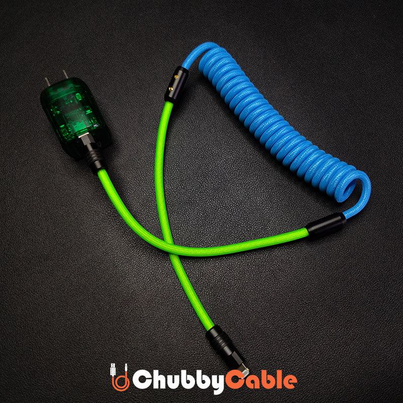 "Colorblock Chubby" New Spring Charge Cable - Image 5