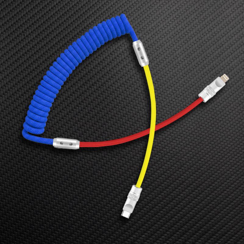 "Colorblock Chubby" Spring Charge Cable - Image 33