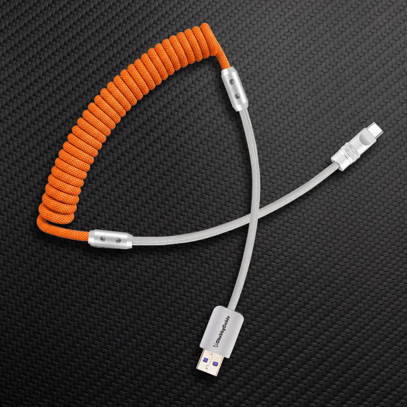 "Colorblock Chubby" Spring Charge Cable - Image 38