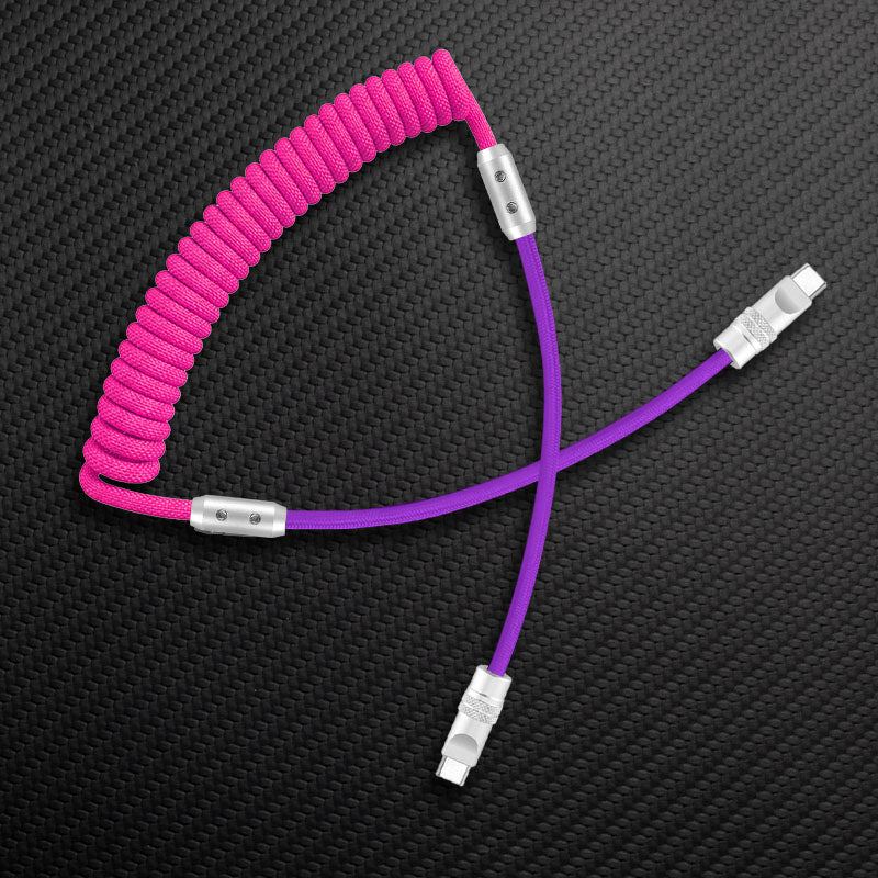 "Colorblock Chubby" Spring Charge Cable - Image 47