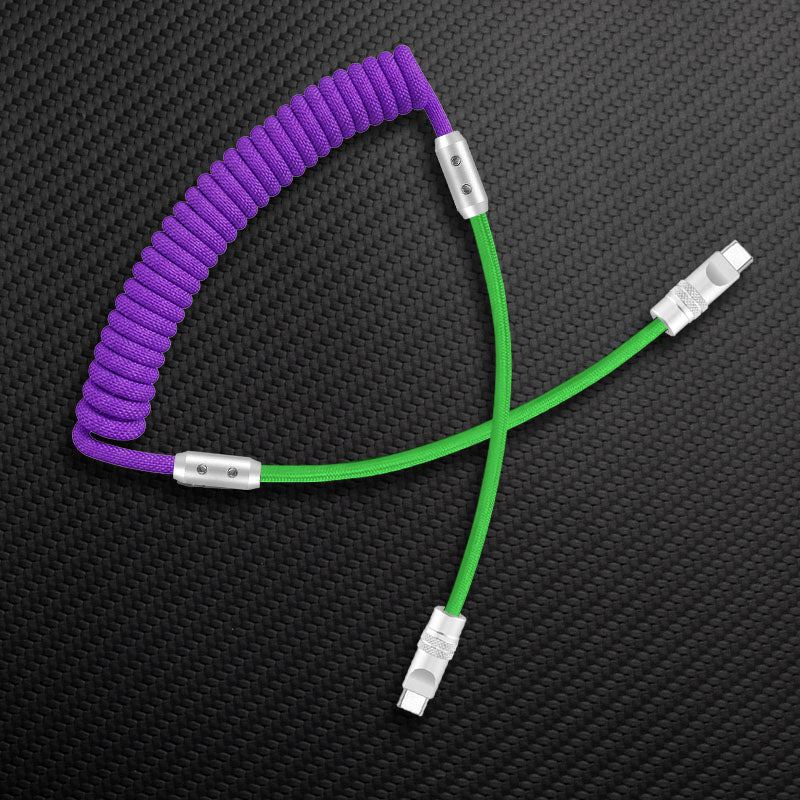 "Colorblock Chubby" Spring Charge Cable - Image 49