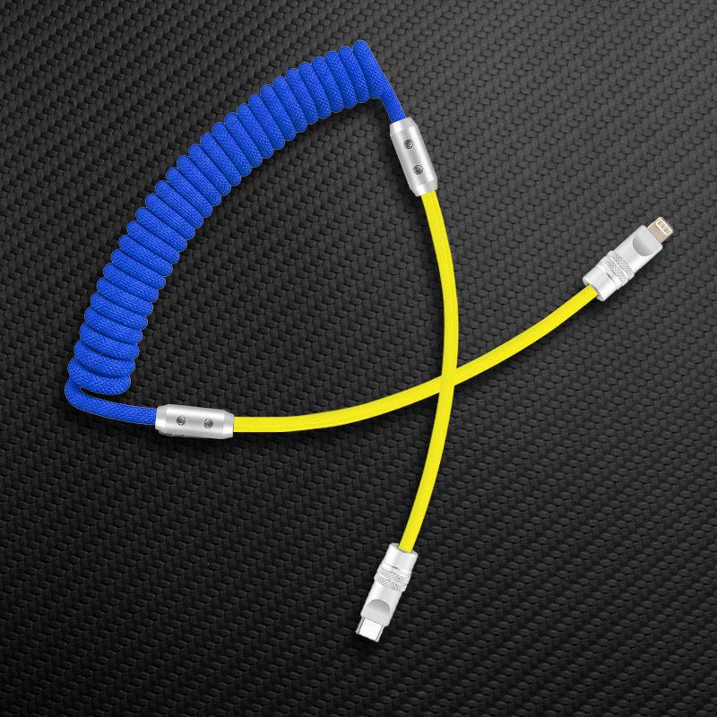 "Colorblock Chubby" Spring Charge Cable - Image 55