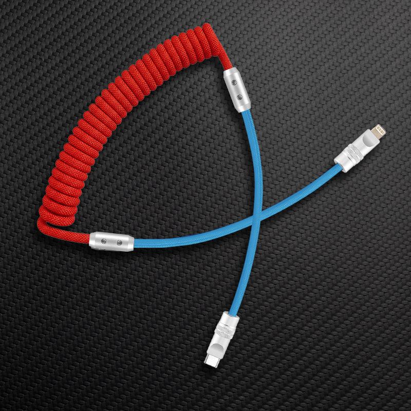"Colorblock Chubby" Spring Charge Cable - Image 92