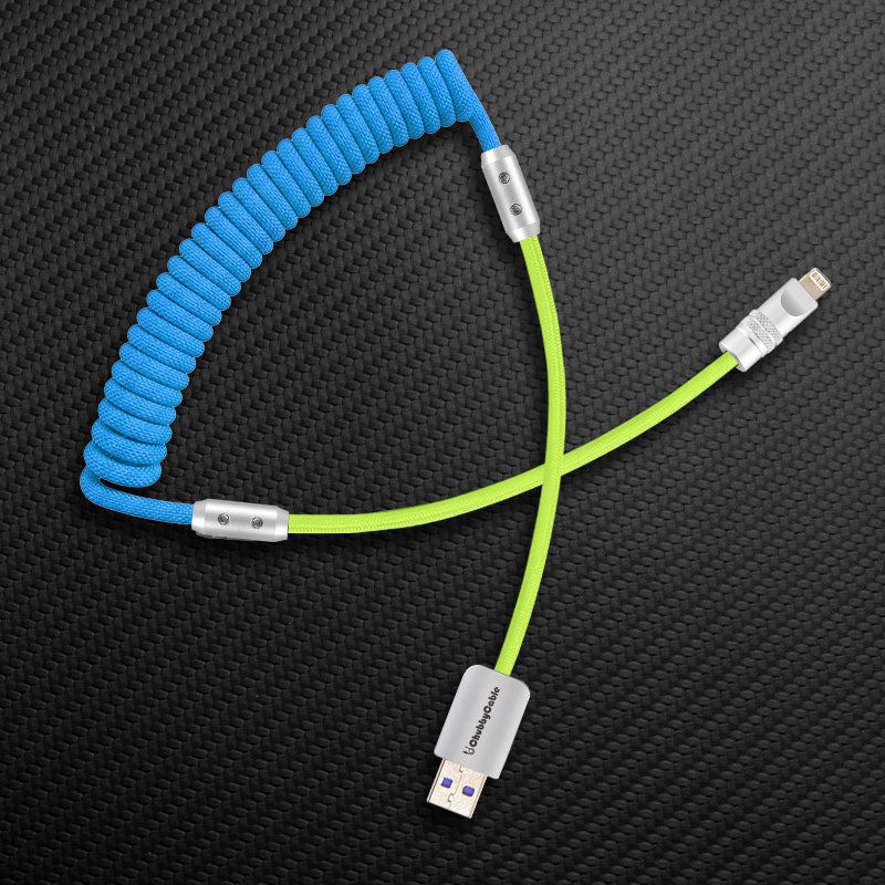 "Colorblock Chubby" Spring Charge Cable - Image 97