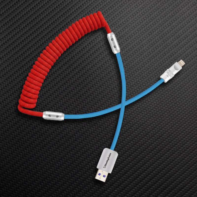 "Colorblock Chubby" Spring Charge Cable - Image 99