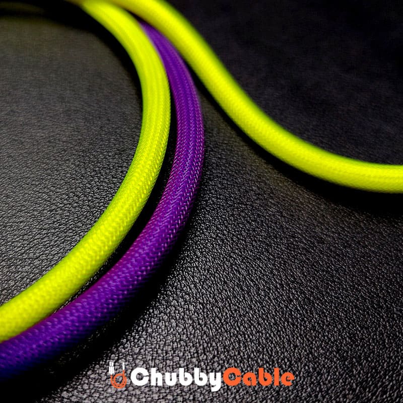 "ColorWeave Chubby" Vibrant Dual-Tone 240W Fast Charge Cable - More Colors - Image 5