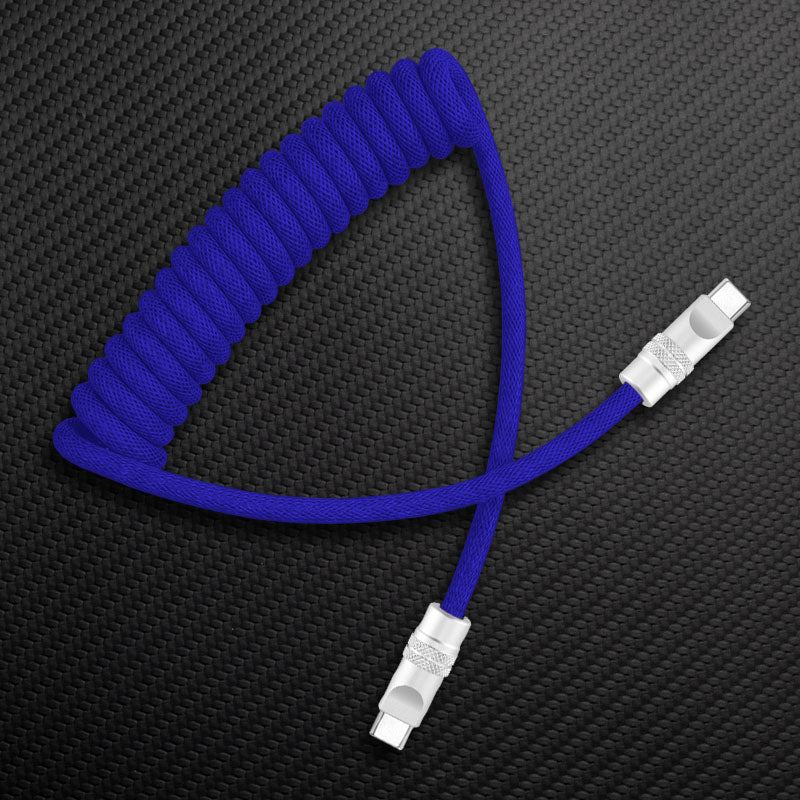 "Curly Chubby" Retractable Fast Charging Cable - Image 13
