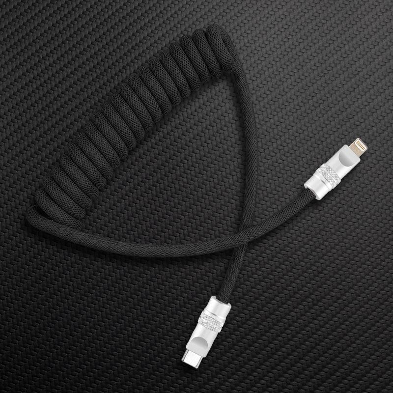 "Curly Chubby" Retractable Fast Charging Cable - Image 18