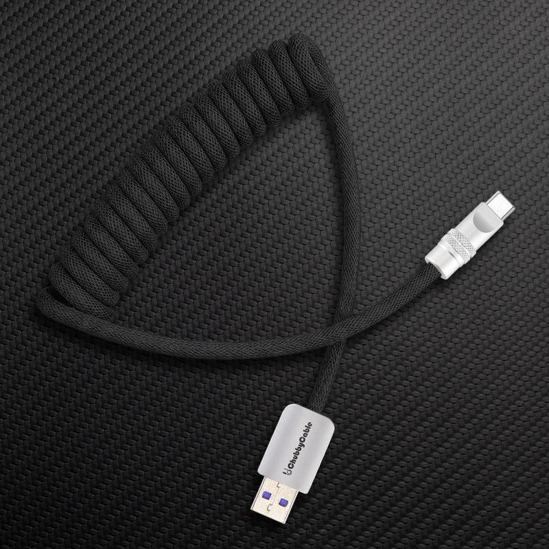 "Curly Chubby" Retractable Fast Charging Cable - Image 26