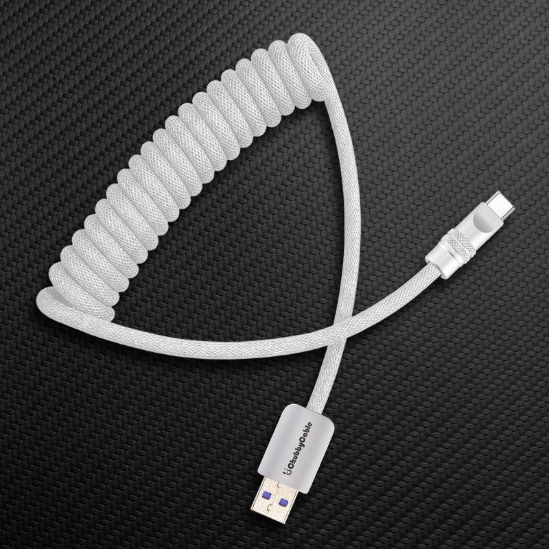 "Curly Chubby" Retractable Fast Charging Cable - Image 27