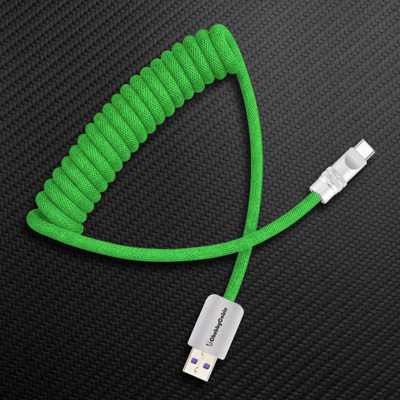 "Curly Chubby" Retractable Fast Charging Cable - Image 29