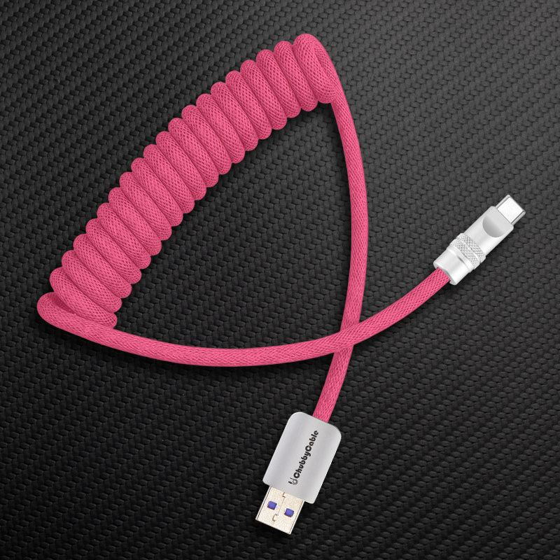 "Curly Chubby" Retractable Fast Charging Cable - Image 33