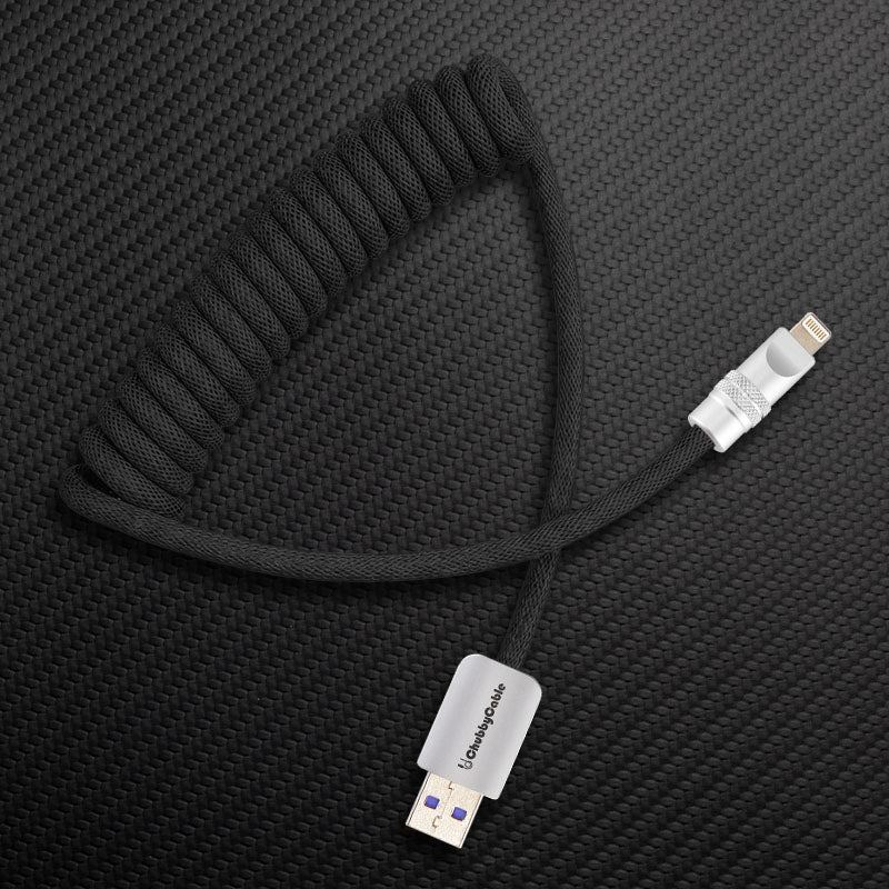 "Curly Chubby" Retractable Fast Charging Cable - Image 34