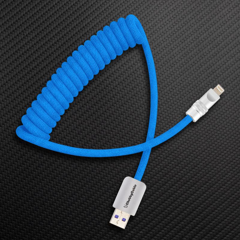 "Curly Chubby" Retractable Fast Charging Cable - Image 38