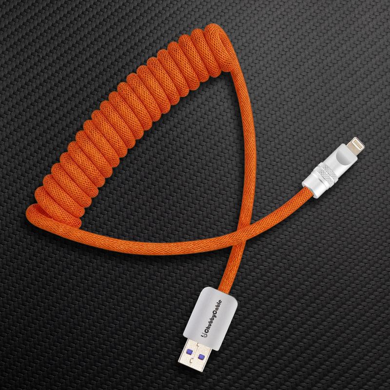 "Curly Chubby" Retractable Fast Charging Cable - Image 42