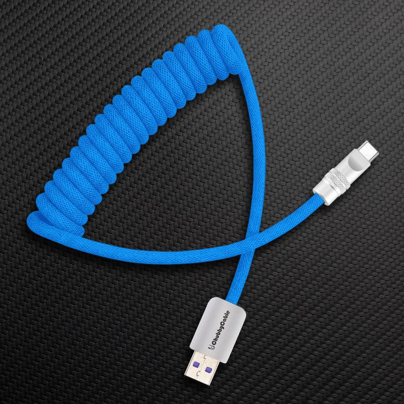 "Curly Chubby" Retractable Fast Charging Cable - Image 47