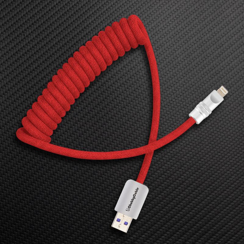 "Curly Chubby" Retractable Fast Charging Cable - Image 48