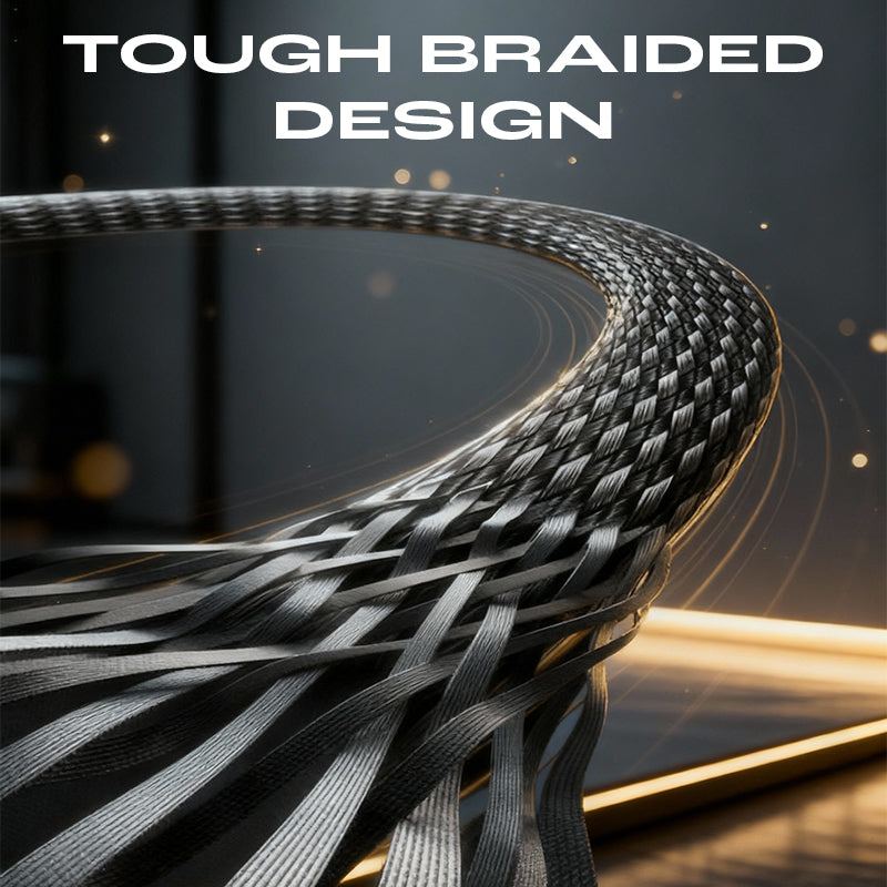 Free 240W Braided Fast Charge Cable with Stand - Image 7