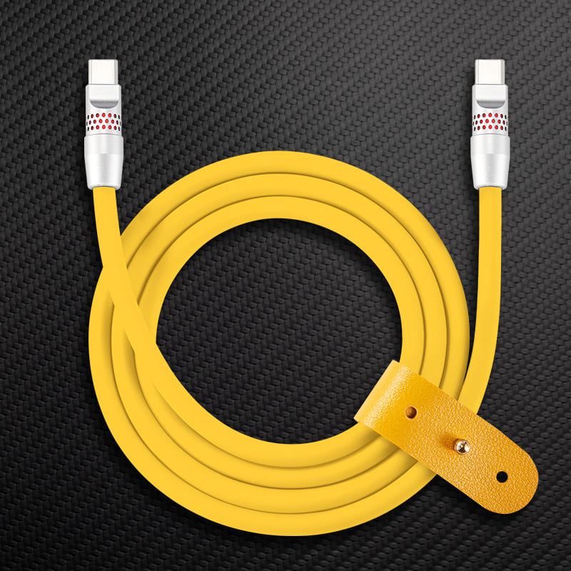 "Smile Chubby" 100W Fast Charge Cable With RGB Glow - Image 15