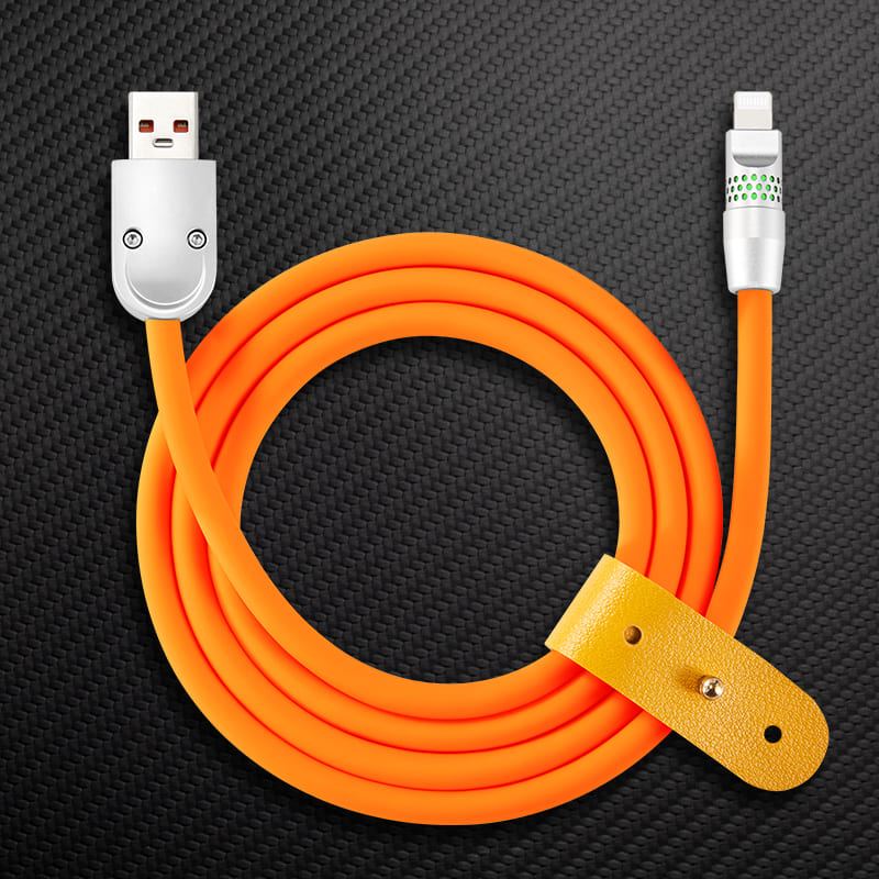 "Smile Chubby" 100W Fast Charge Cable With RGB Glow - Image 24