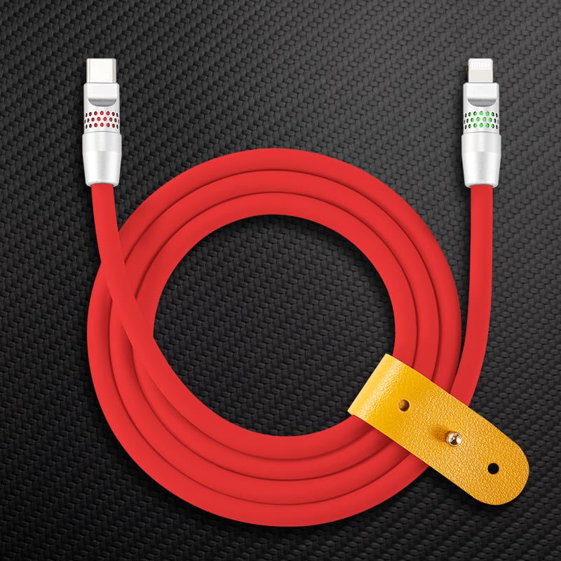 "Smile Chubby" 100W Fast Charge Cable With RGB Glow - Image 39