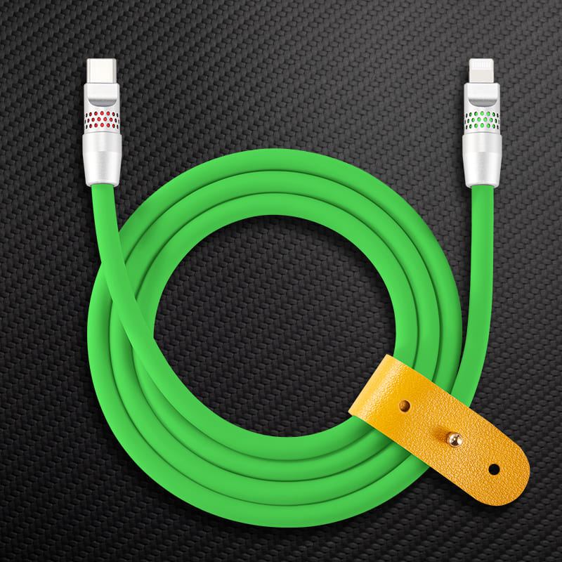 "Smile Chubby" 100W Fast Charge Cable With RGB Glow - Image 42